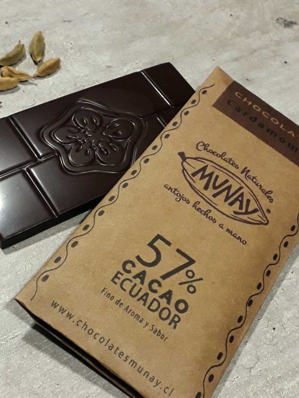 CHOCOLATE 57% CACAO CON CARDAMOMO